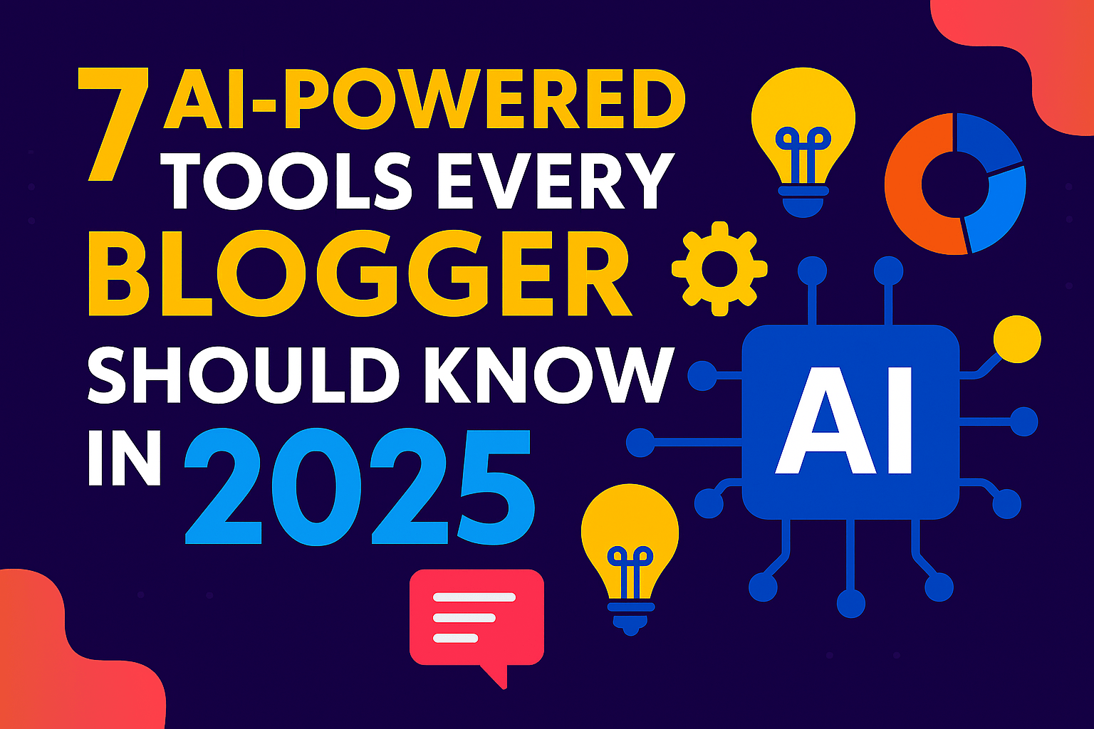 7 AI-powered tools for bloggers in 2025